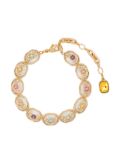 Swarovski Chroma Tennis bracelet - Gold