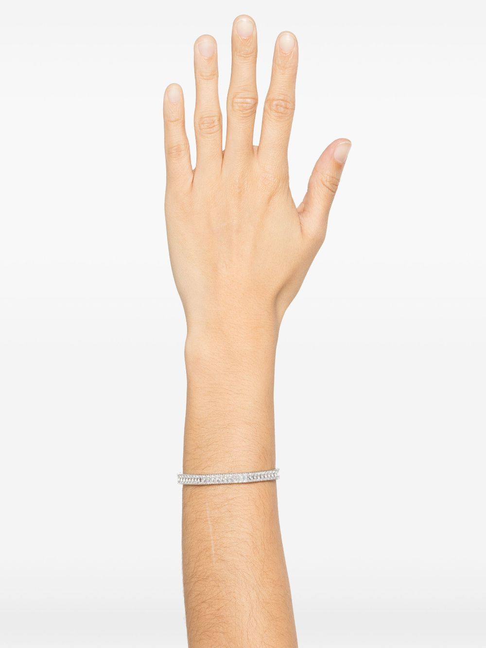 Swarovski Matrix armband - Zilver