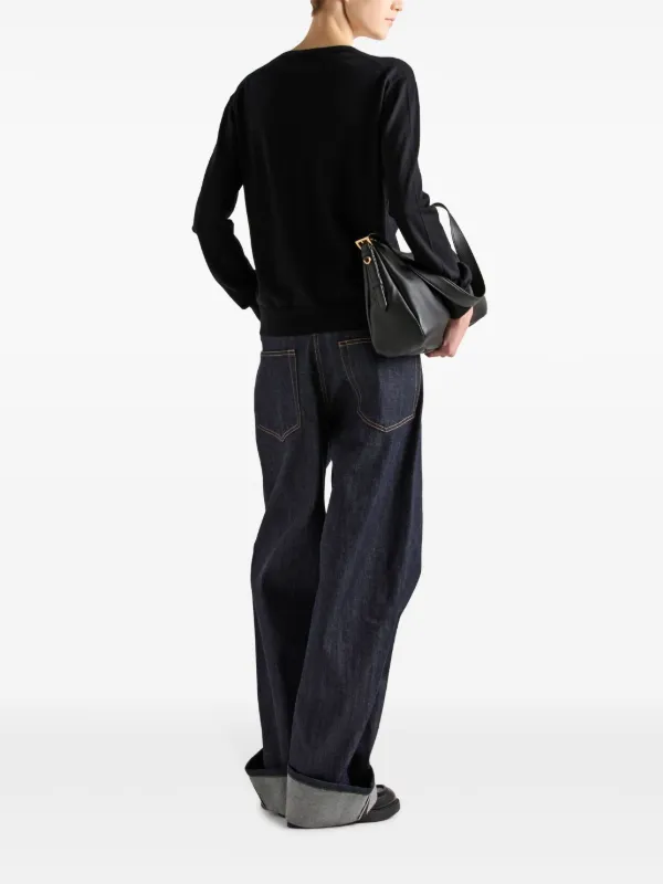 Prada Cashmere Cardigan | Black | FARFETCH
