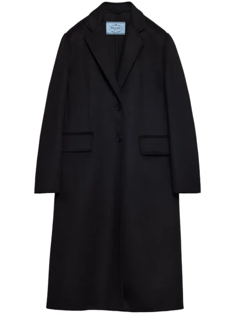 Prada معطف بصف أزرار