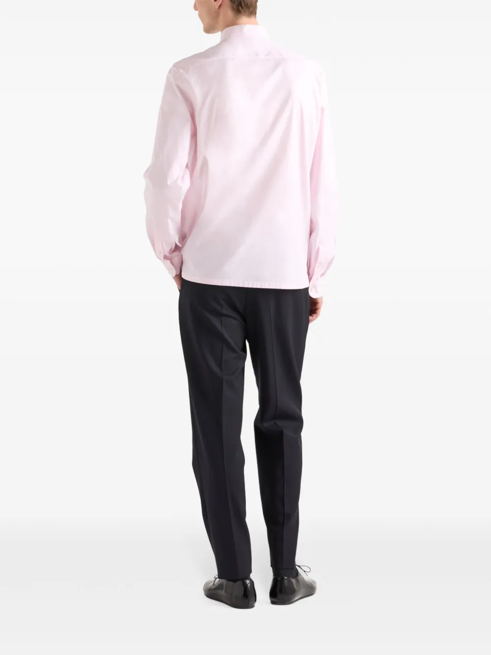 Prada Katoenen overhemd Roze