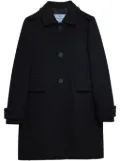 Prada Natté peacoat - Black