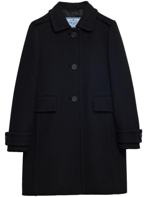 Prada Natté peacoat