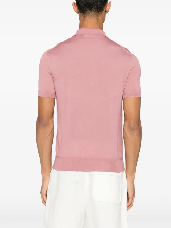 TOM FORD ファインニット ポロシャツ | ピンク | FARFETCH JP