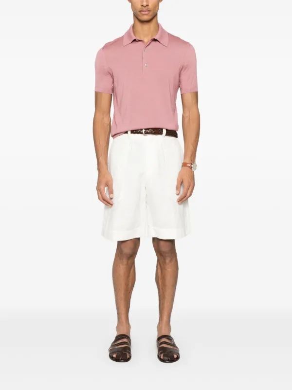 TOM FORD ファインニット ポロシャツ | ピンク | FARFETCH JP