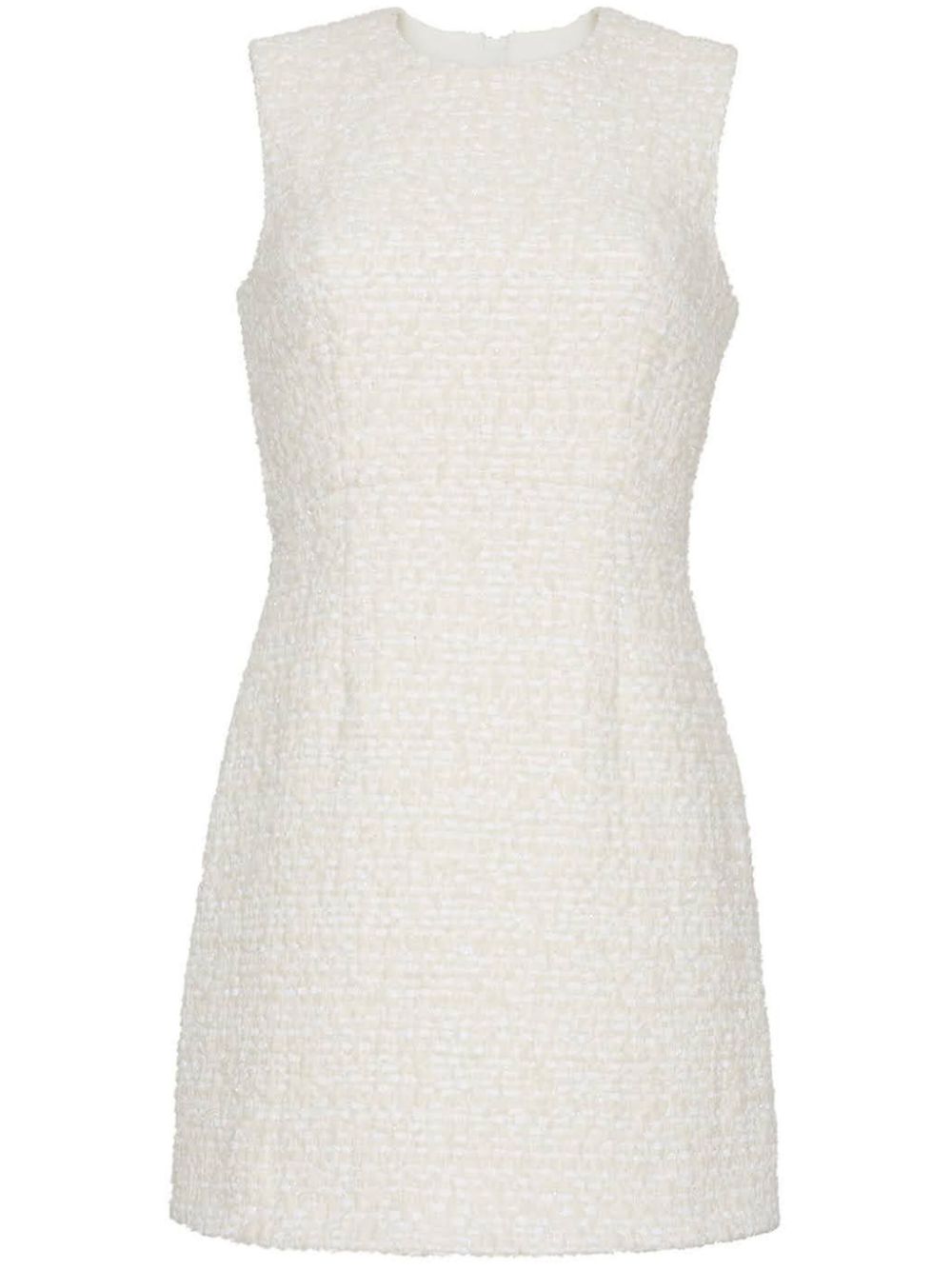 Adam Lippes peplum mini dress - Neutrals