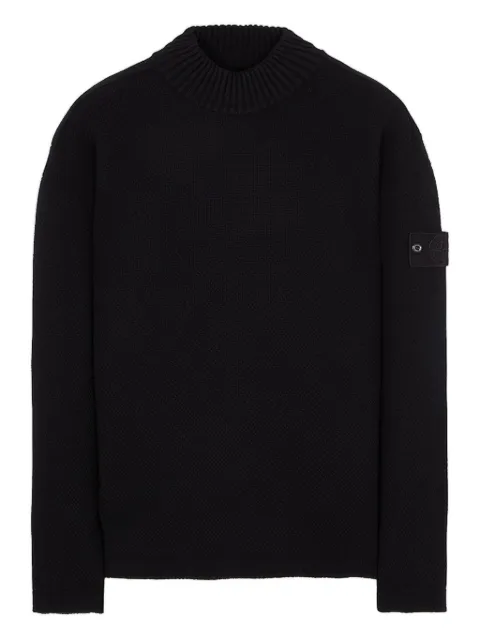 Stone Island コンパスバッジ ハイネックセーター