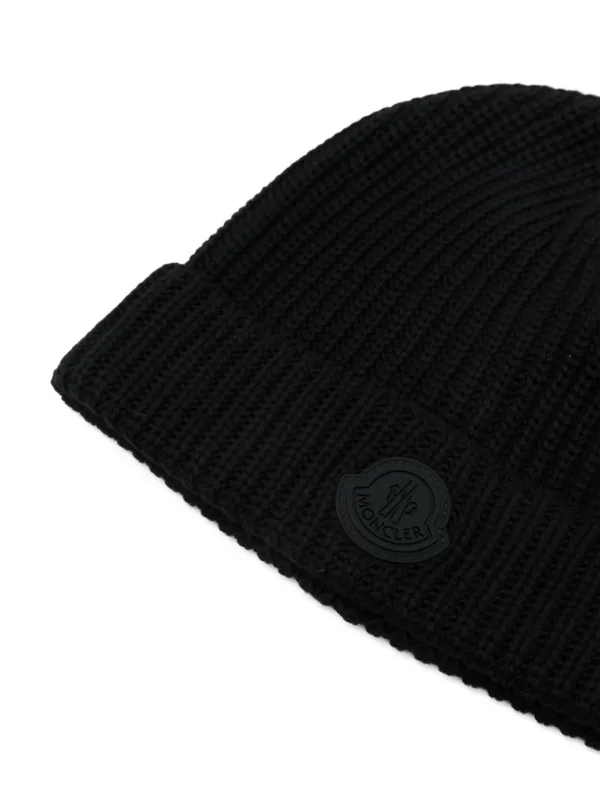 Moncler Tricot Beanie | Black | FARFETCH ZA