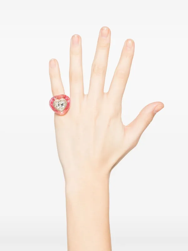 Swarovski Dulcis Ring | Pink | FARFETCH