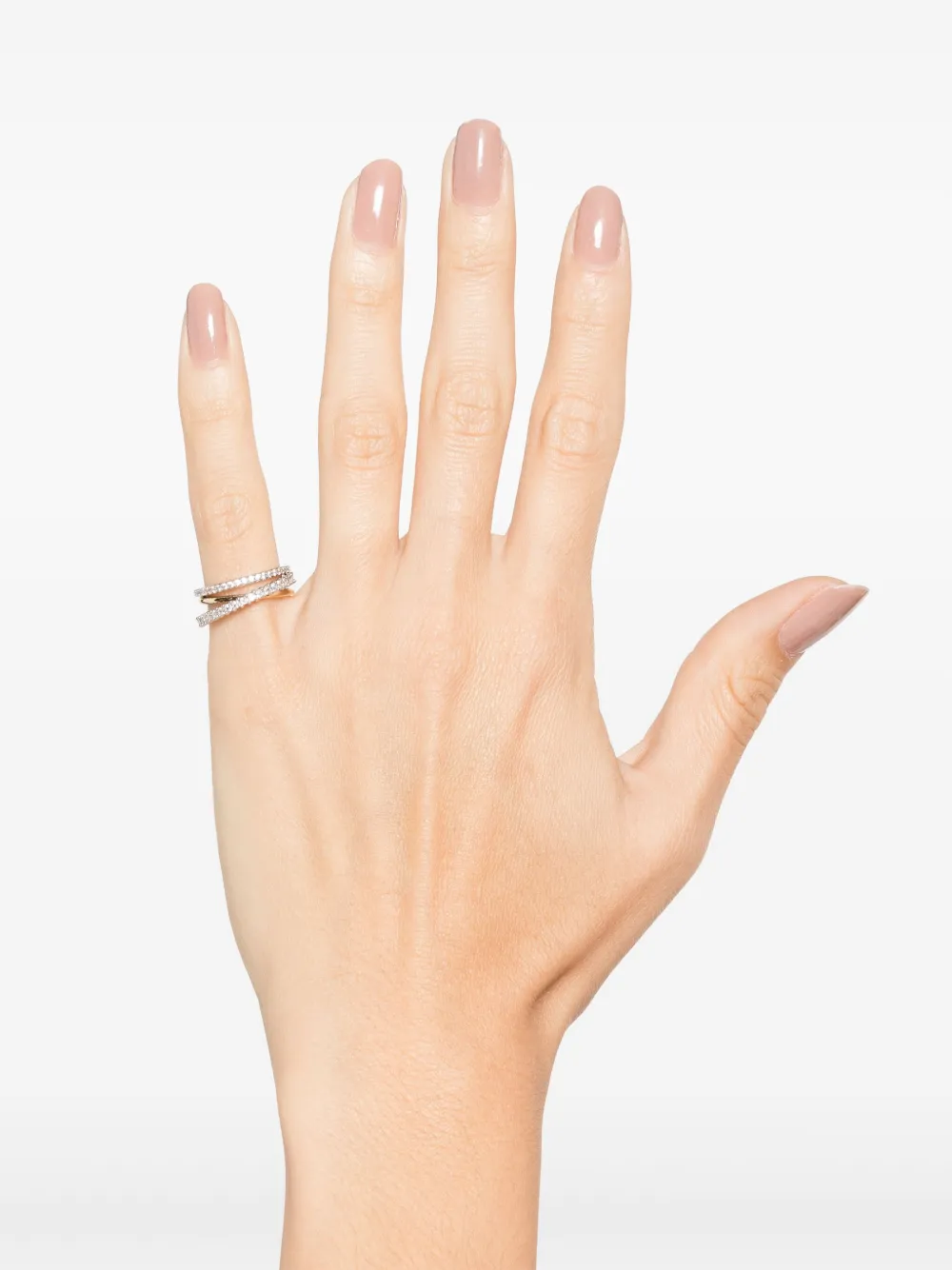 Swarovski Hyperbola ring - Zilver