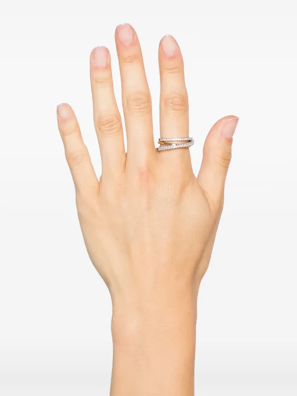 Swarovski Hyperbola Ring | Silver | FARFETCH