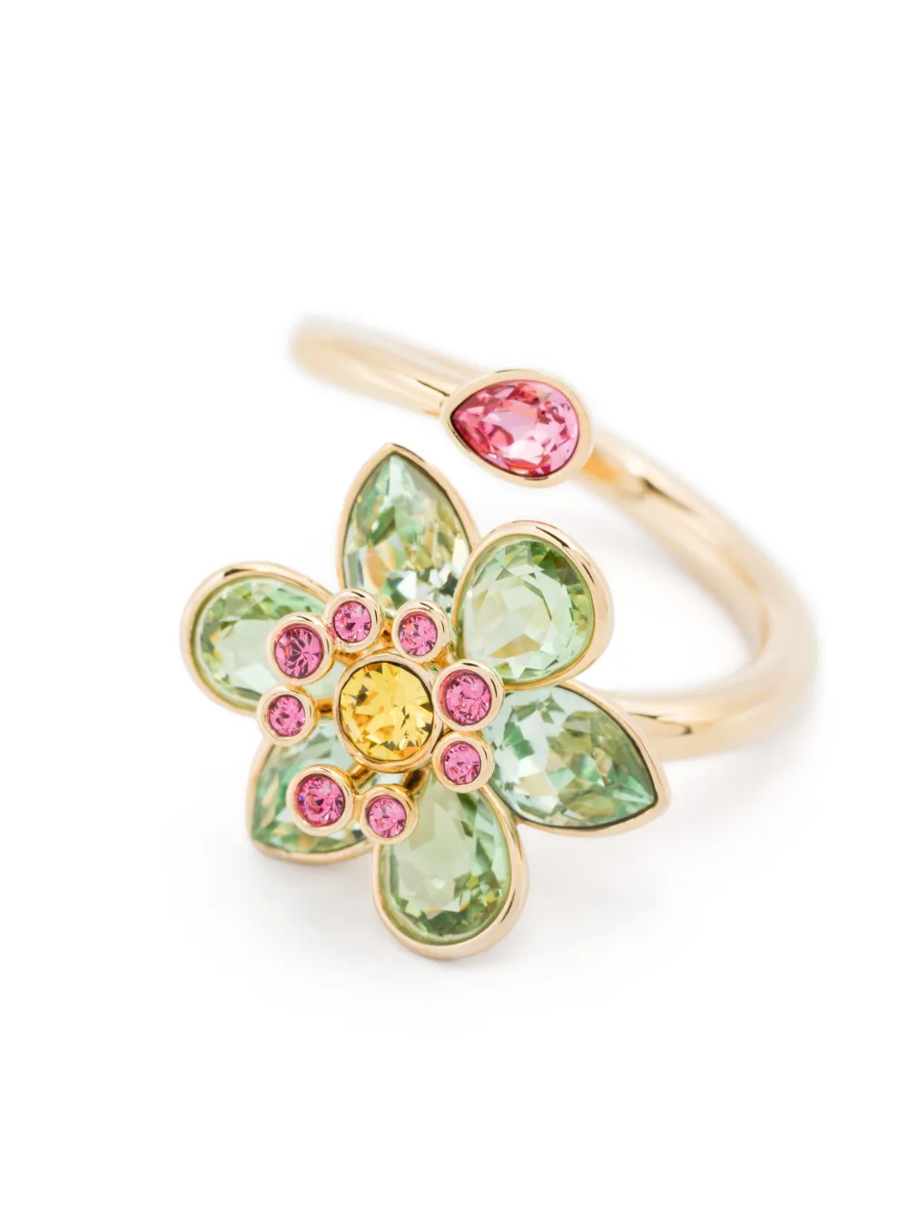 Swarovski Idyllia Open-ring In Gold