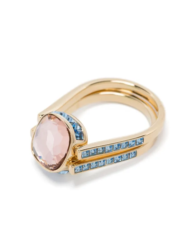 Swarovski Chroma Ring | Gold | FARFETCH