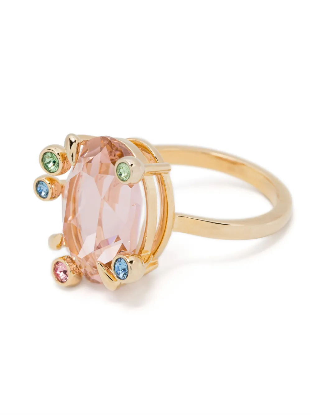 Swarovski Gema リング セット | ゴールドトーン | FARFETCH JP
