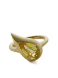 Jewels Aficionado 18kt yellow gold Mika sapphire pinky ring