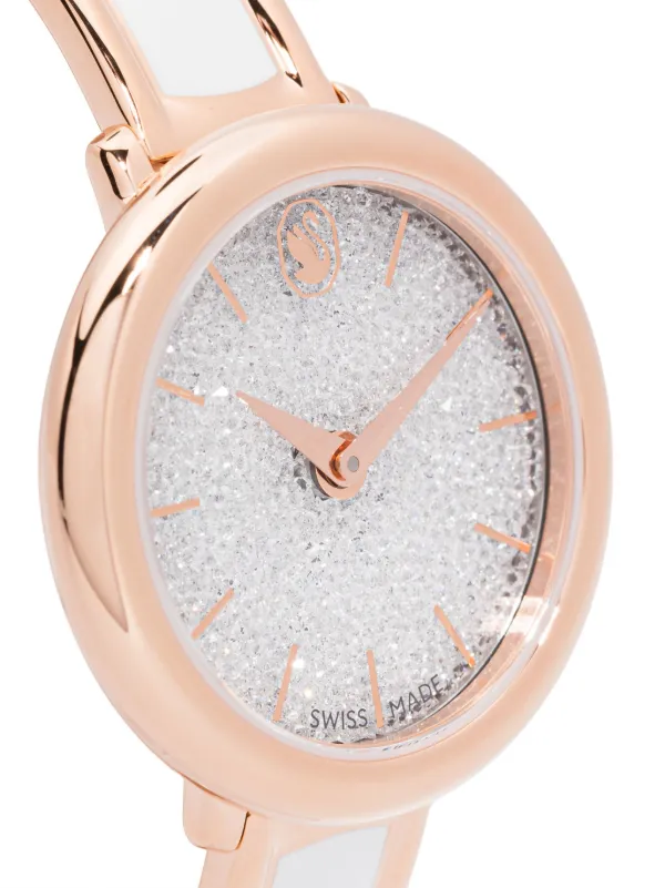 Swarovski Crystalline Delight 32mm 腕時計 | ゴールドトーン