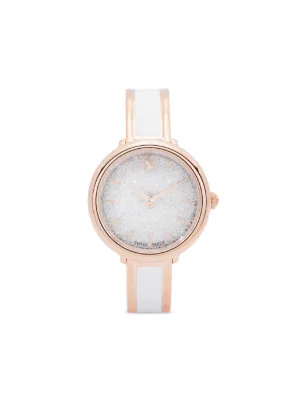 SWAROVSKI 腕時計 Swarovski Crystalline Delight 32mm 腕時計 | グレー | FARFETCH JP