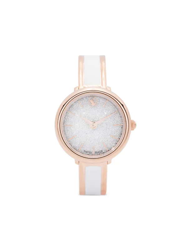 Swarovski Crystalline Delight 32mm 腕時計 | ゴールドトーン