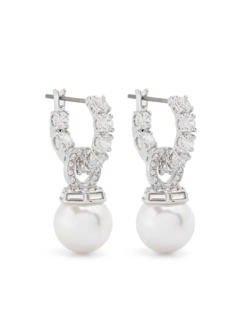 Boucles d'oreilles pendantes Matrix - Swarovski - Modalova
