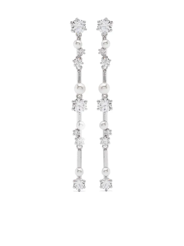 Swarovski Constella ドロップピアス | シルバートーン | FARFETCH JP