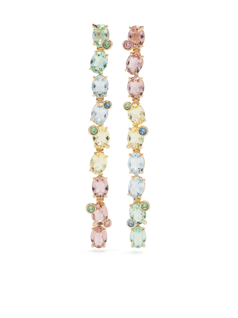 Swarovski Gema ピアス - ゴールドトーン Swarovski Gema ピアス - ゴールドトーン