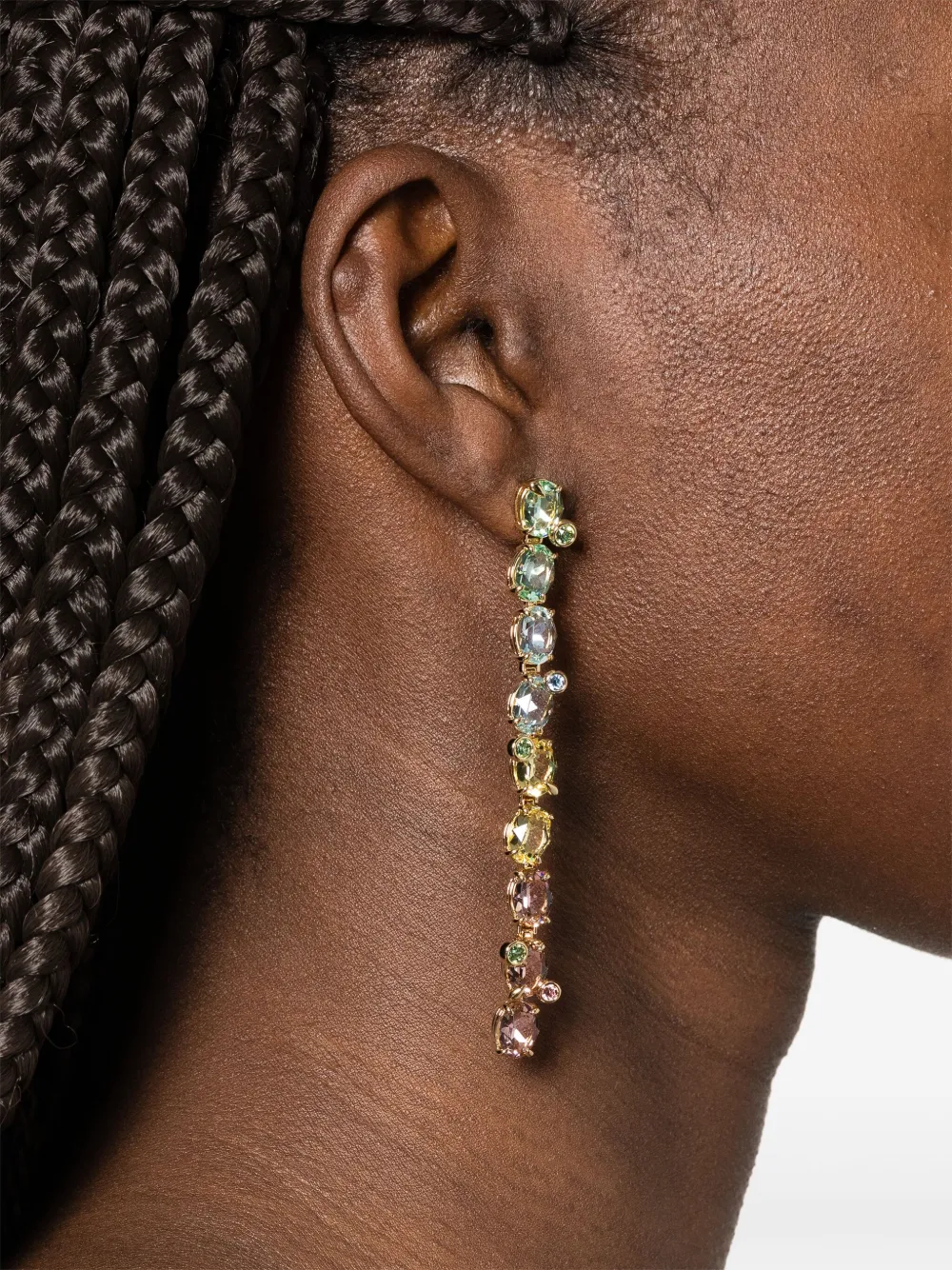 Swarovski Gema oorbellen - Goud