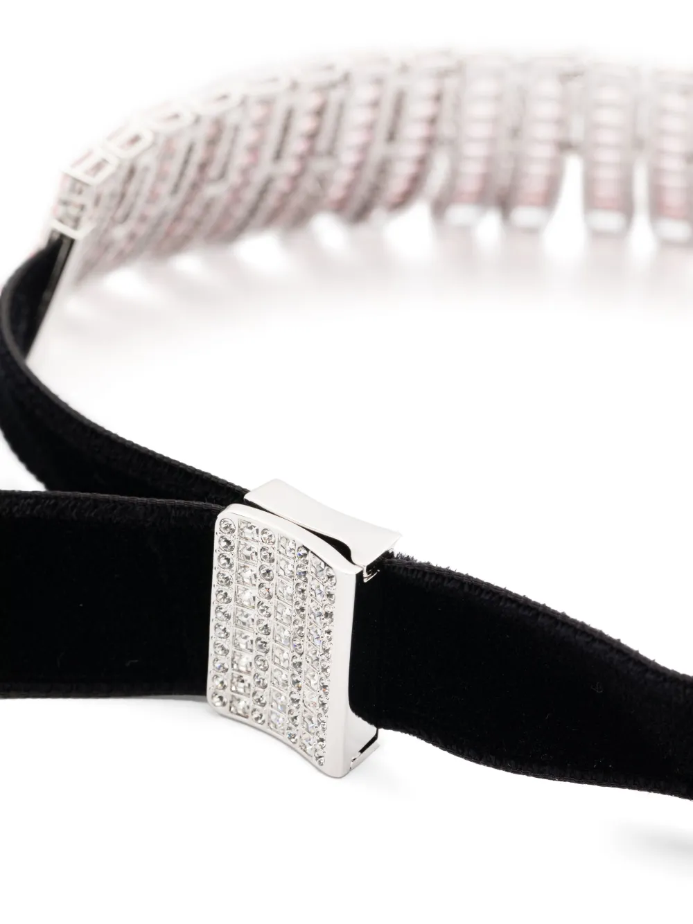 Swarovski Matrix Choker In Silver