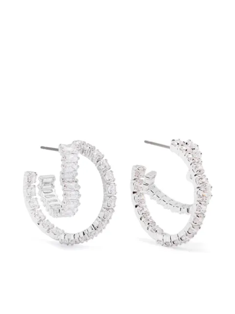 Swarovski Matrix hoop earrings
