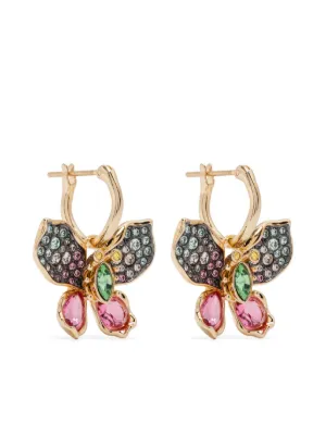 Swarovski Imber ドロップピアス | ゴールドトーン | FARFETCH JP