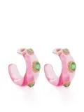 Swarovski Dulcis earrings - Pink