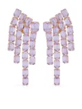 Swarovski Millenia earrings - Purple