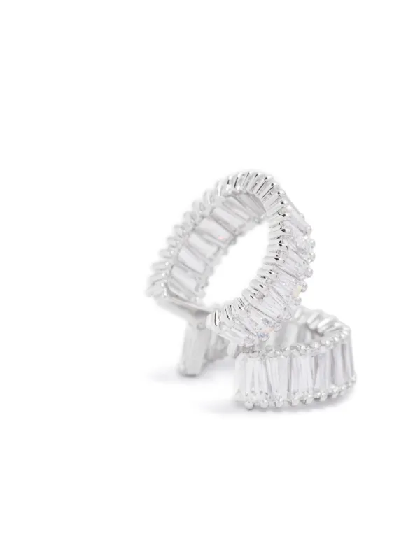 【すぐにお届け！】SWAROVSKI Ariana Grande イヤーカフ Ariana Grande x Swarovski ear cuffs, Baguette cut, White