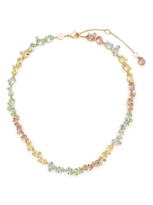 Swarovski collier Gema Tennis - Or - Swarovski - Modalova