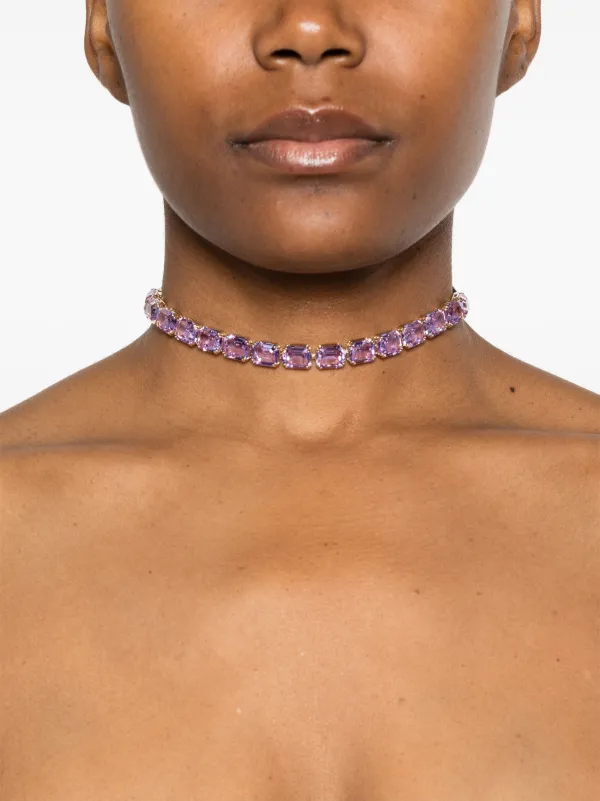 Swarovski Millenia Choker | Gold | FARFETCH RO