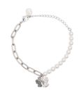 Swarovski Swan bracelet - Silver