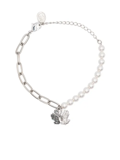 Swarovski bracelet Swan - Argent - Swarovski - Modalova