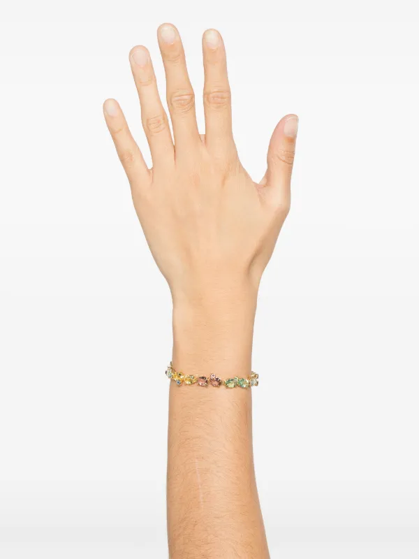 Swarovski Tennis Gem Bracelet Gold FARFETCH PH