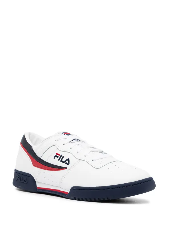 Fila white navy red on sale