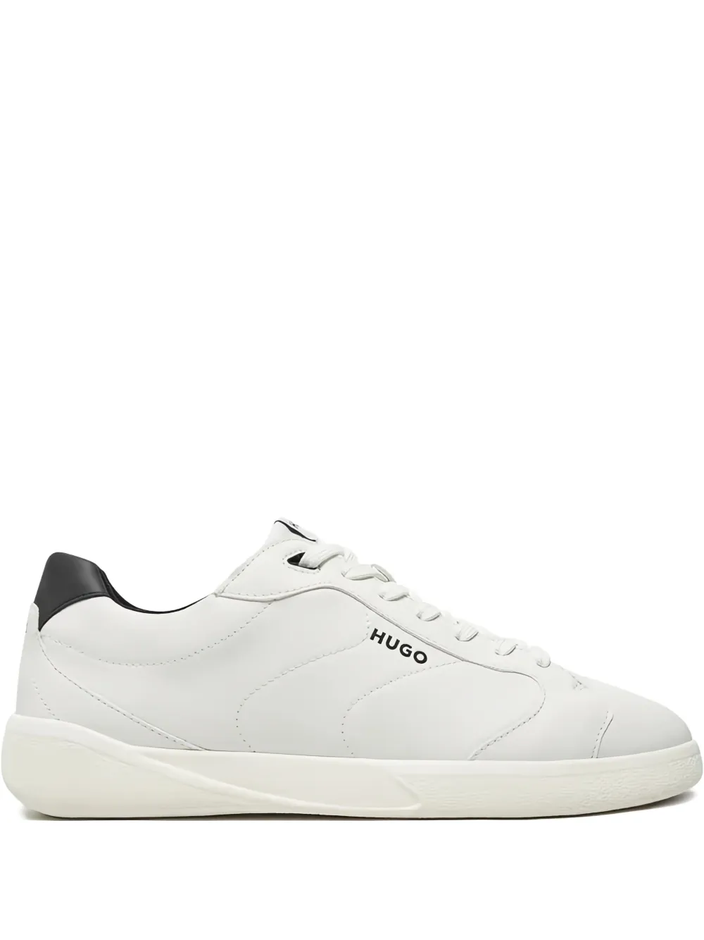 HUGO Riven Tenn leather sneakers White