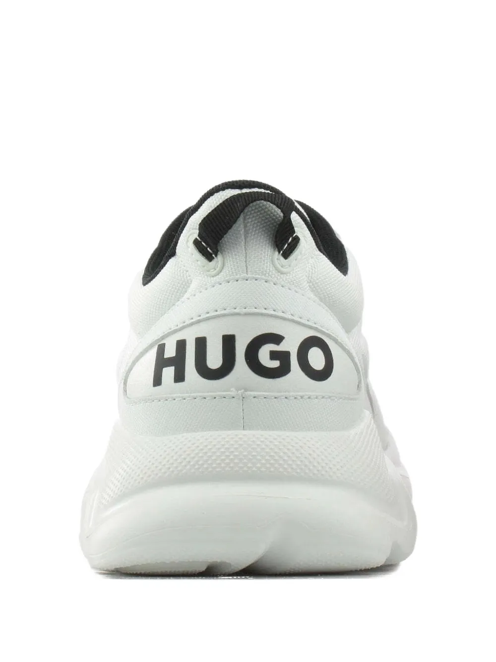 HUGO logo-detail chunky trainers Wit
