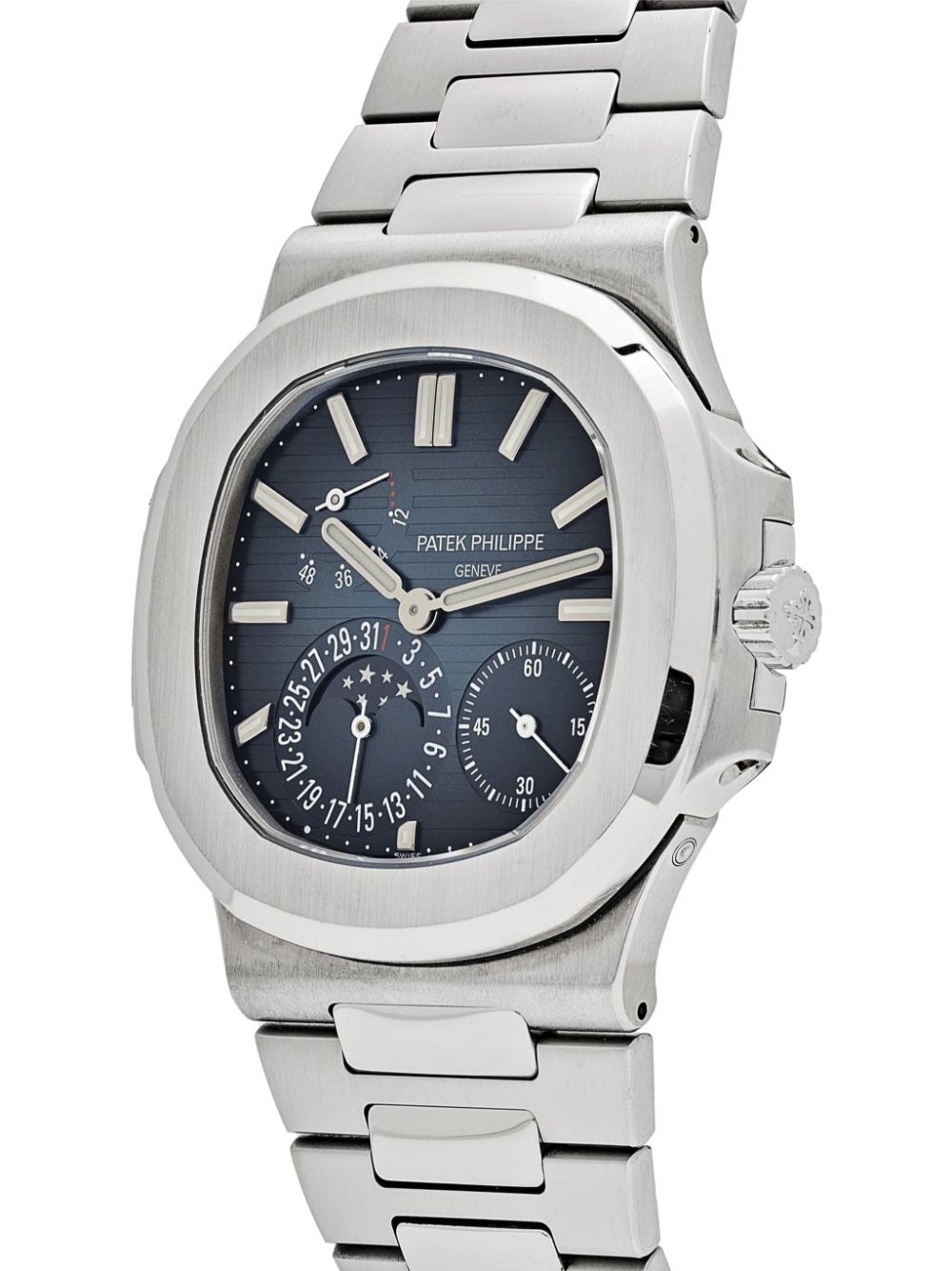 Patek Philippe Pre-Owned 2022 pre-owned Nautilus 40 mm horloge - Blauw