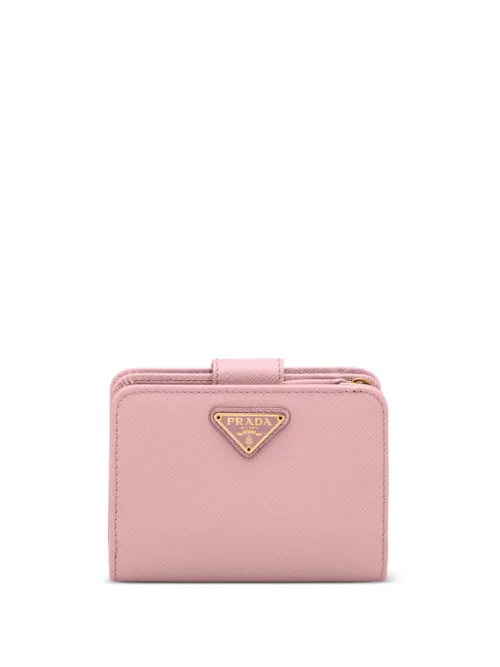 Portefeuille en cuir Saffiano - Prada - Modalova