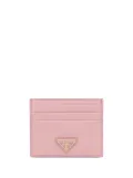 Prada Saffiano leather card holder - Pink