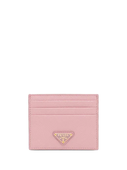 Porte-cartes en cuir Saffiano - Prada - Modalova