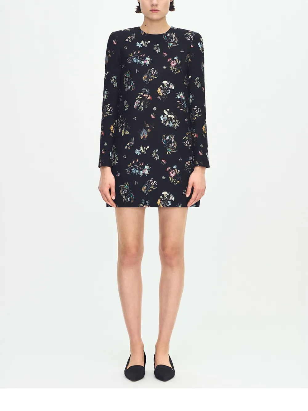 Adam Lippes Tilley mini dress - Zwart