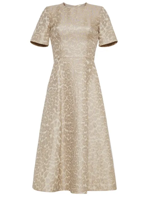 Robe Evangeline à coupe mi-longue - Adam Lippes - Modalova