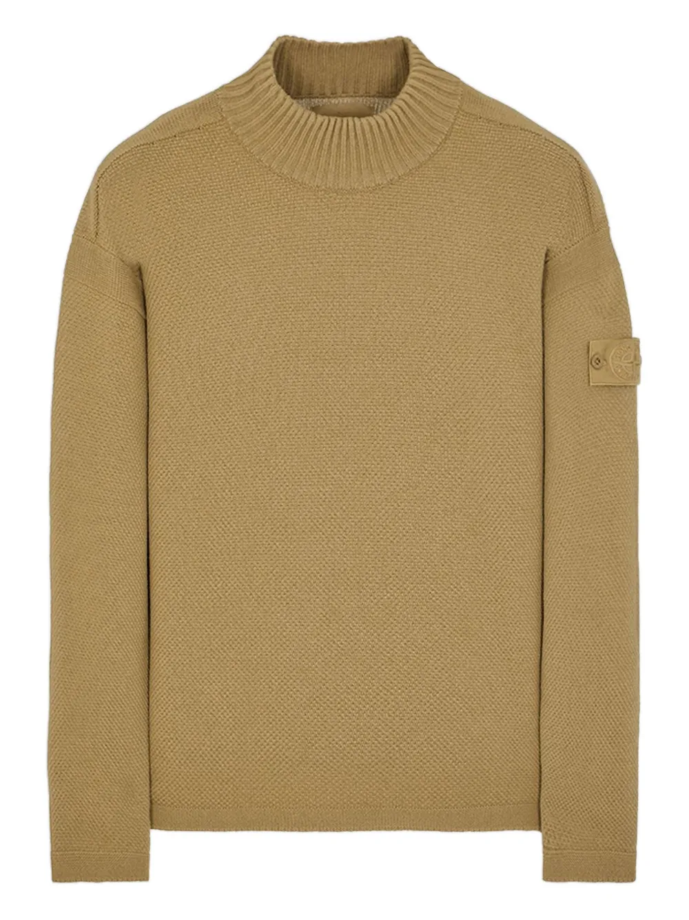 Stone Island high-neck patch-pocket sweater | Neutrals | Image 1