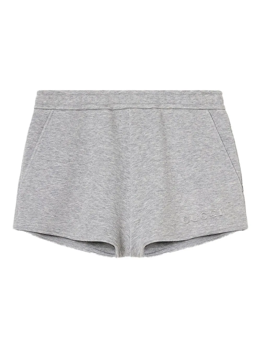 Gucci Jersey shorts met zijzak Grijs