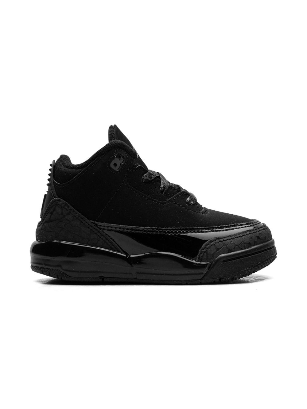 Jordan Kids Air Jordan 3 "Black Cat" sneakers - Zwart