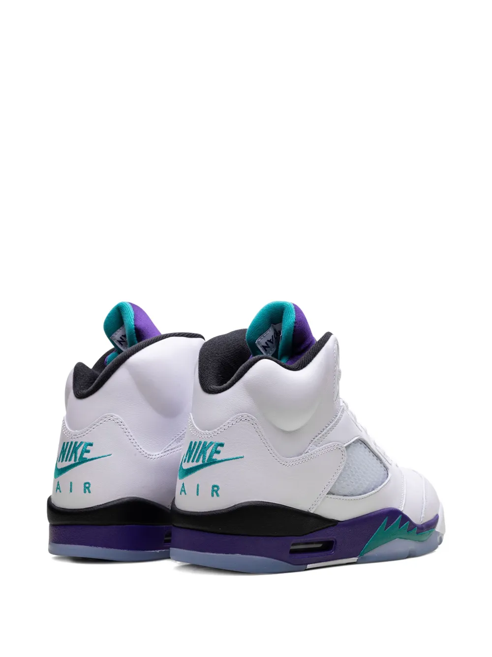 Jordan Air 5 Retro OG "New Emerald Grape Ice" sneakers White